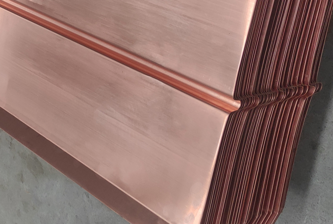 w形紫铜板止水带